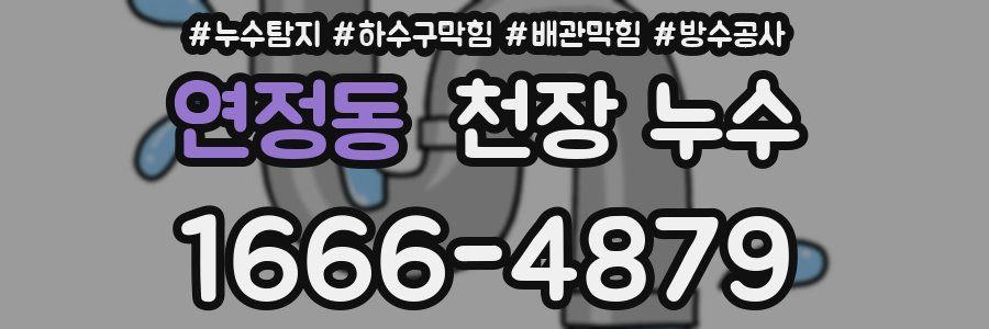 연정동 천장 누수
