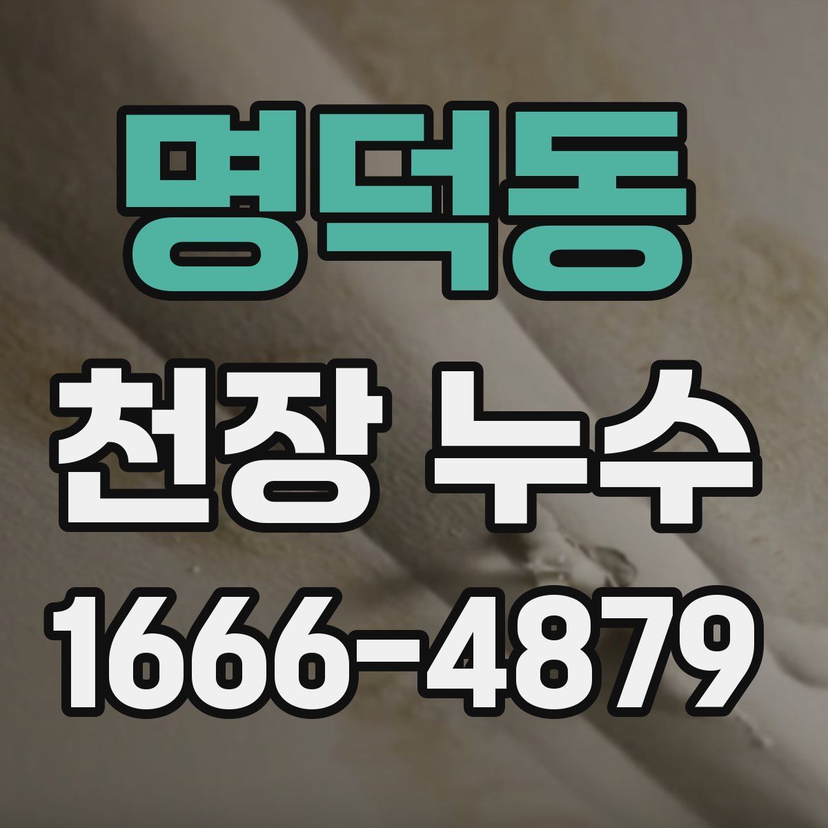 명덕동 천장 누수