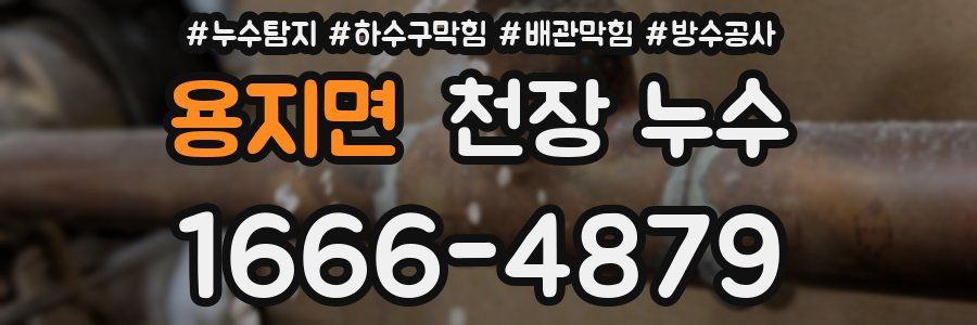 용지면 천장 누수