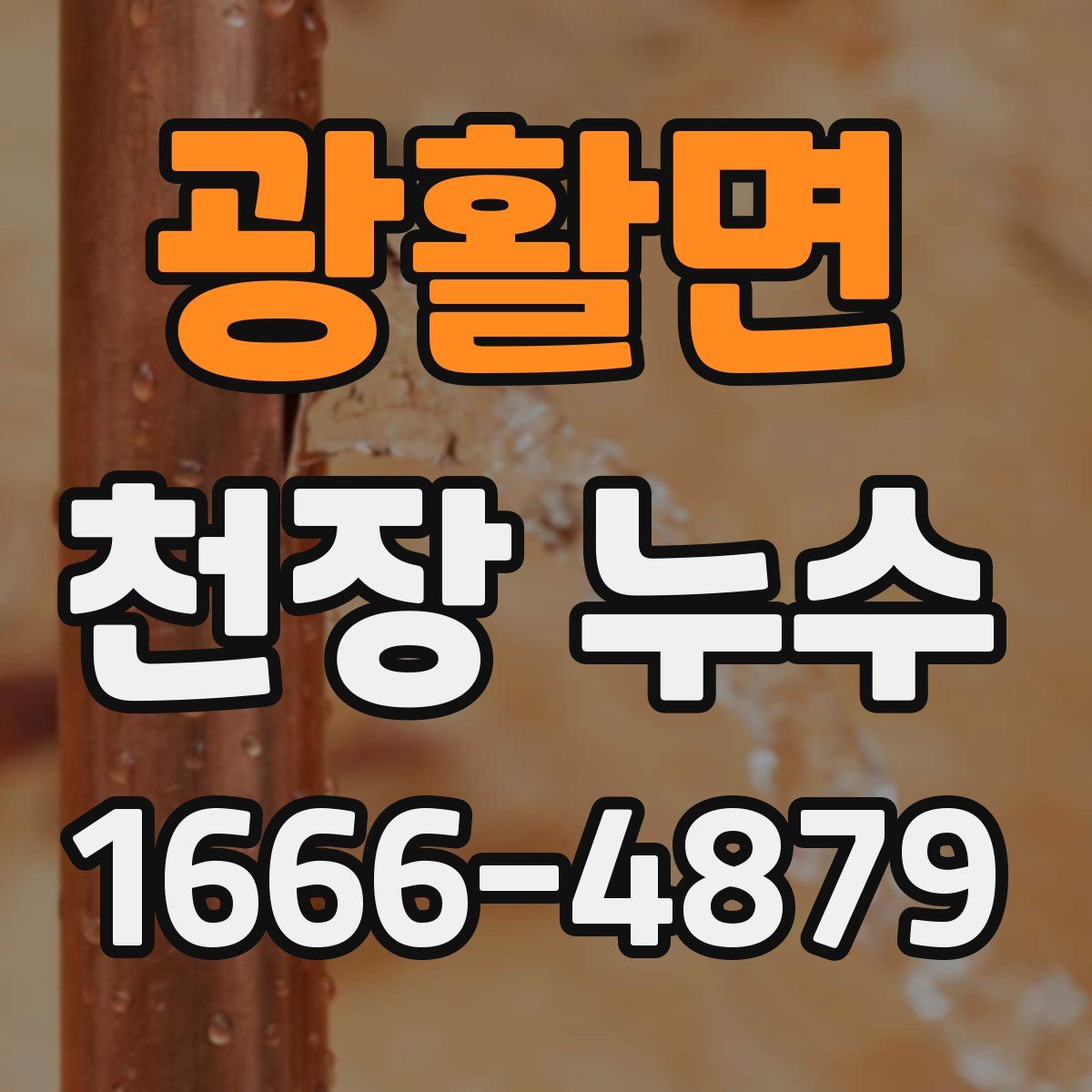 광활면 천장 누수