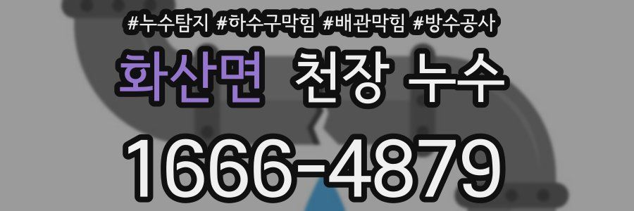 화산면 천장 누수