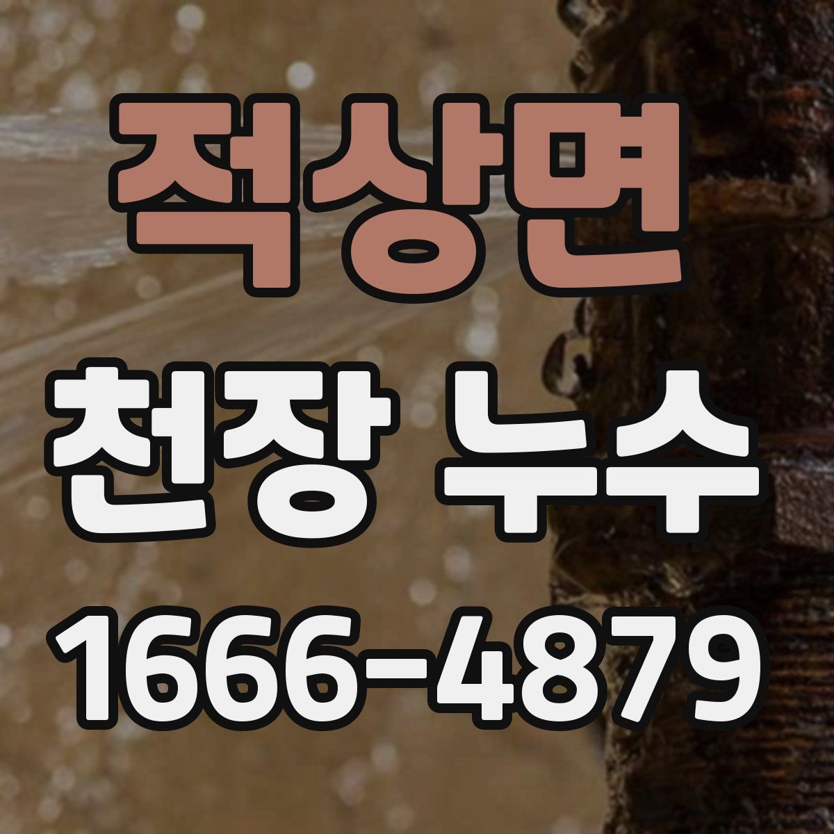 적상면 천장 누수