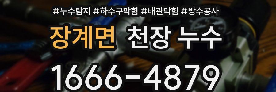 장계면 천장 누수