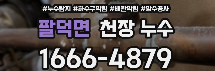 팔덕면 천장 누수