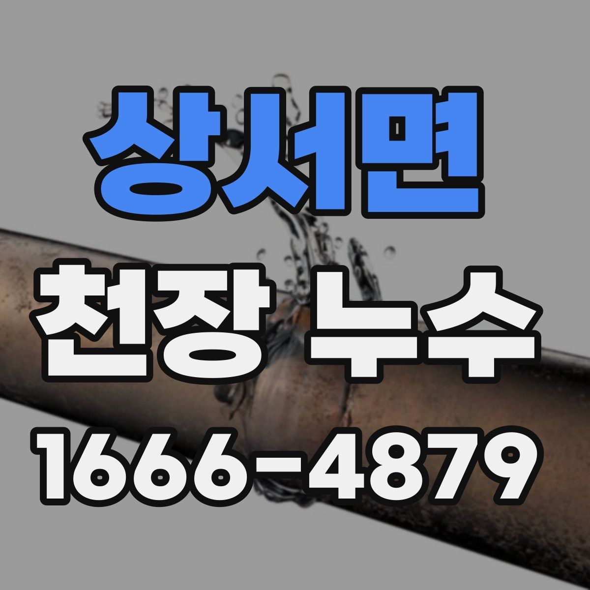 상서면 천장 누수
