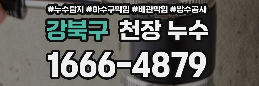 강북구 천장 누수