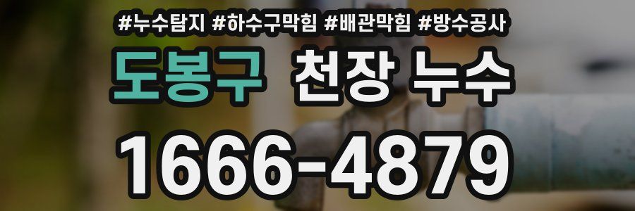 도봉구 천장 누수
