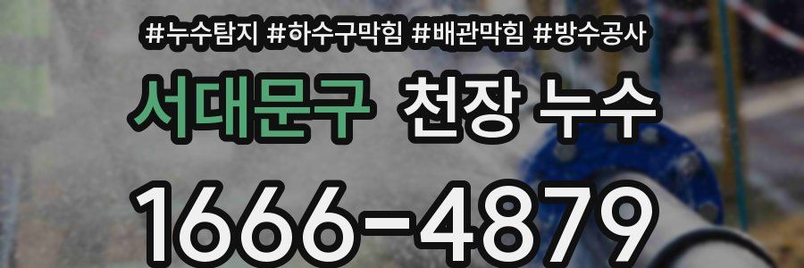 서대문구 천장 누수