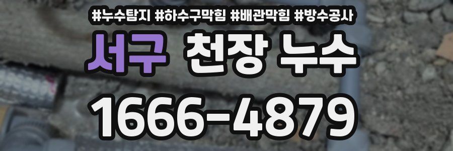 서구 천장 누수