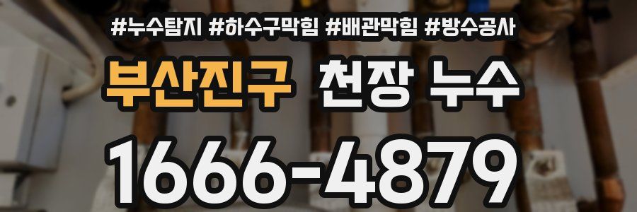 부산진구 천장 누수