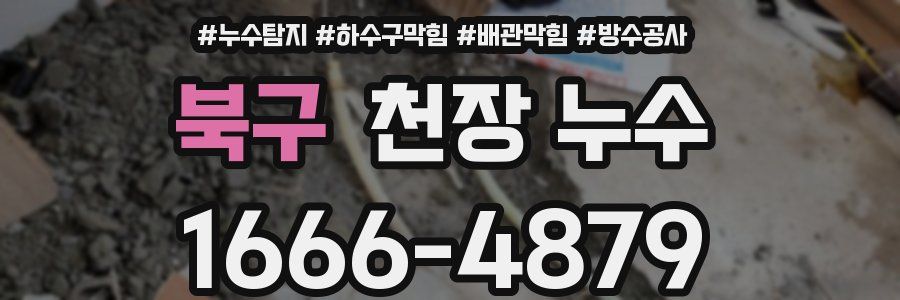 북구 천장 누수