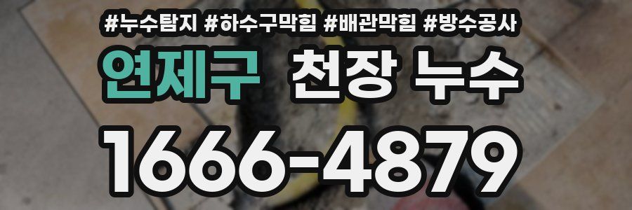 연제구 천장 누수