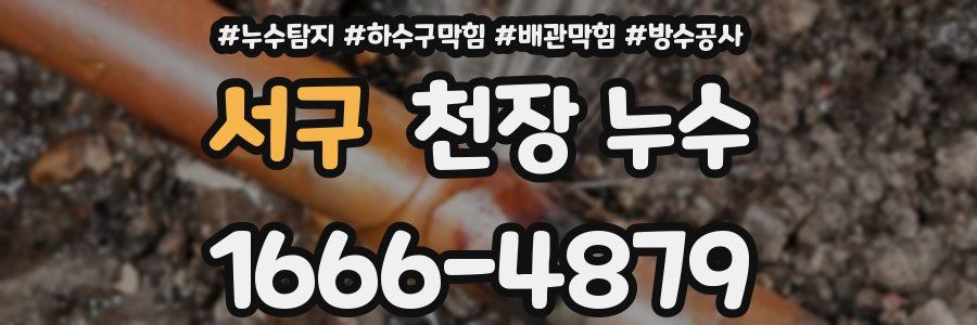 서구 천장 누수