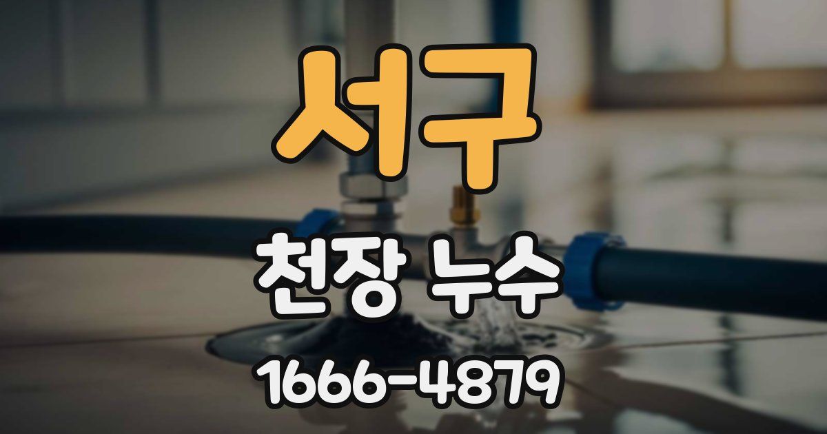 서구 천장 누수