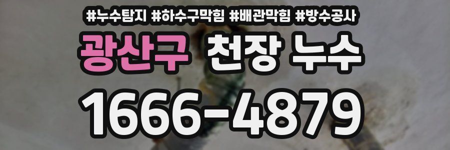 광산구 천장 누수