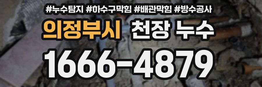 의정부시 천장 누수