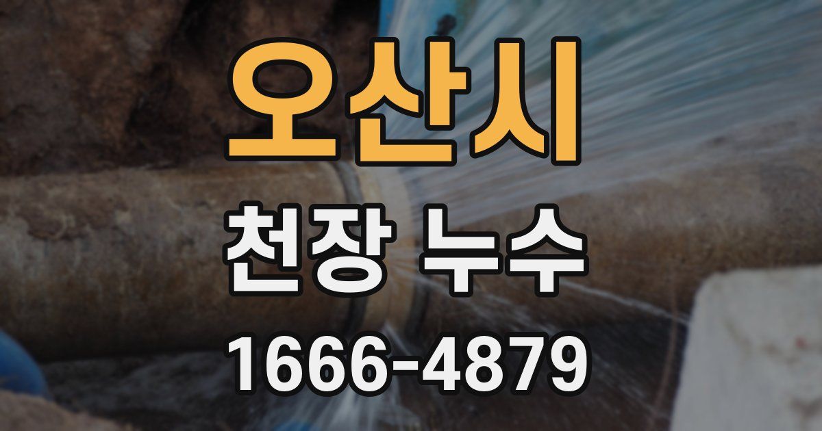오산시 천장 누수