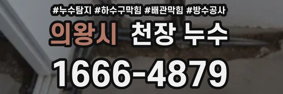 의왕시 천장 누수