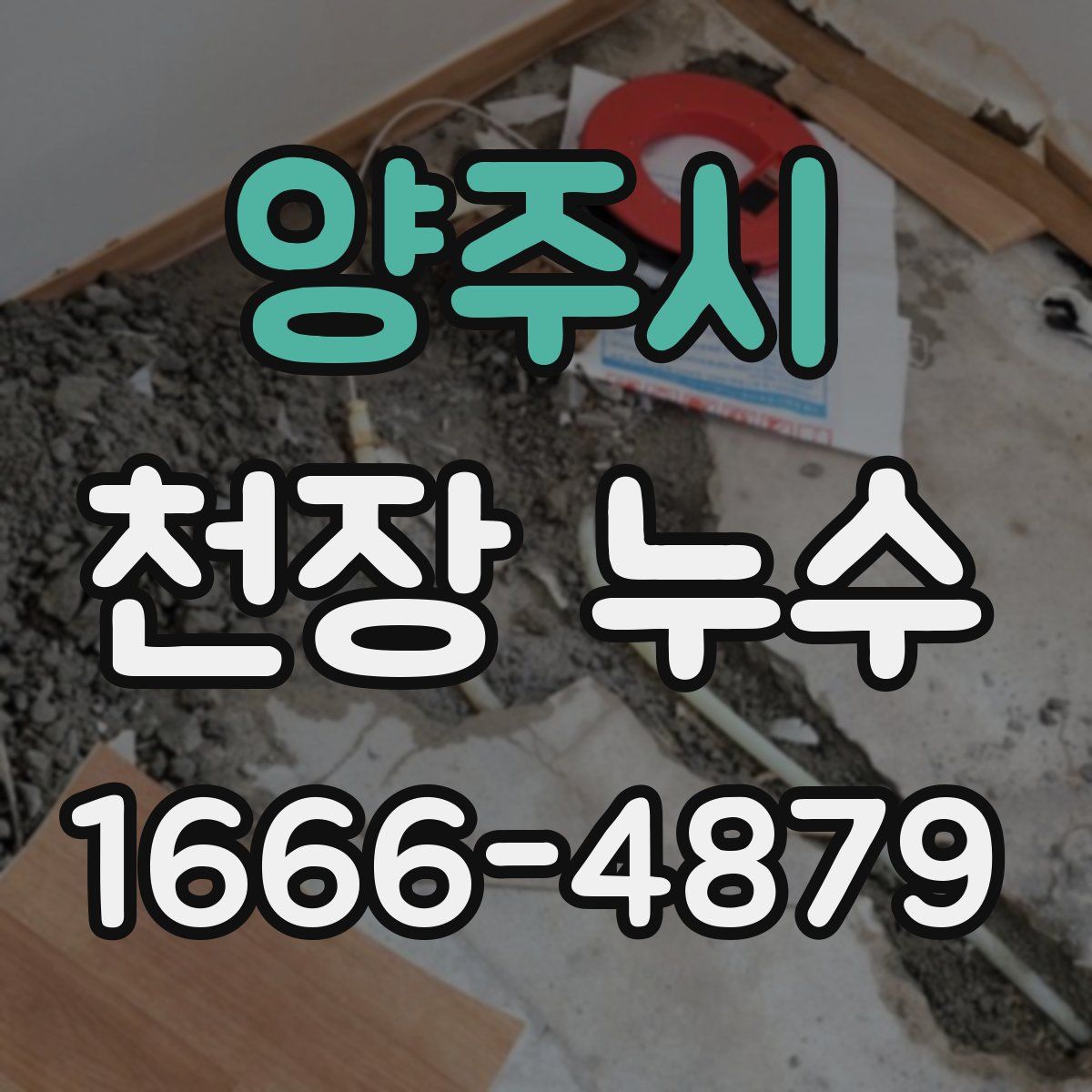 양주시 천장 누수
