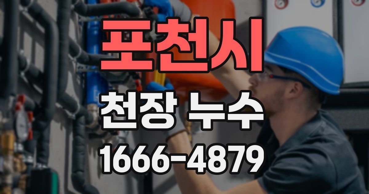 포천시 천장 누수