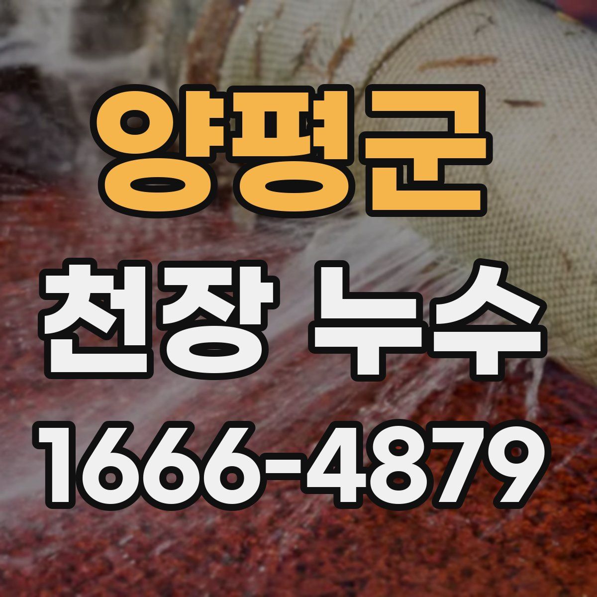 양평군 천장 누수