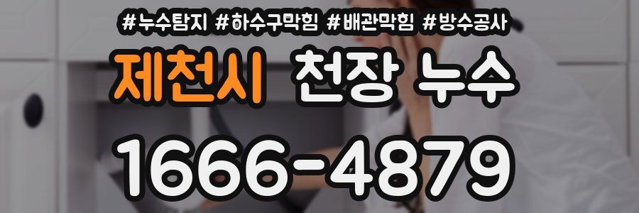 제천시 천장 누수