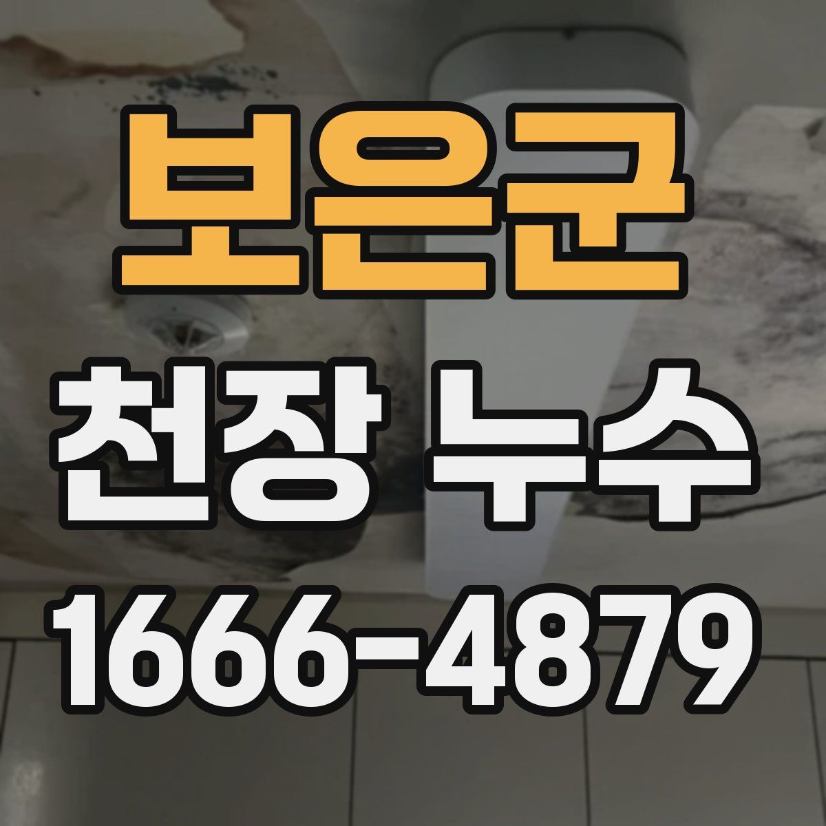 보은군 천장 누수