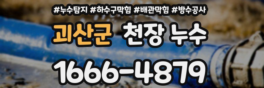 괴산군 천장 누수