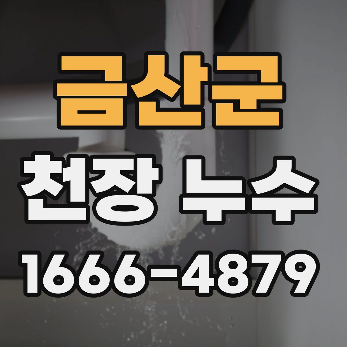 금산군 천장 누수