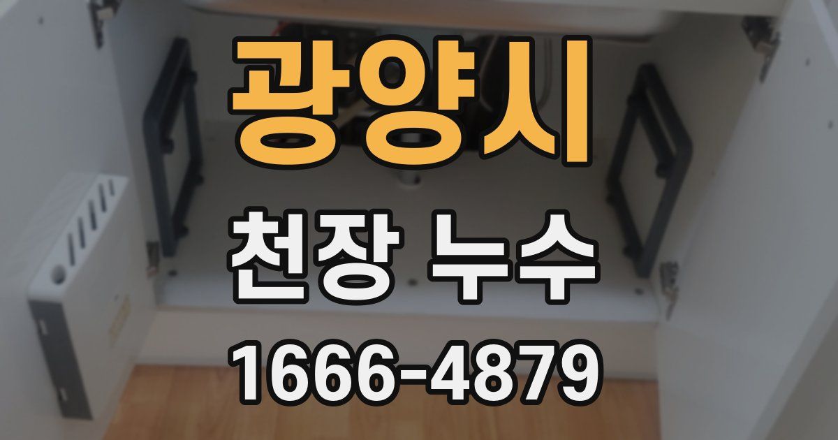 광양시 천장 누수
