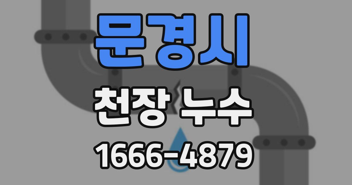 문경시 천장 누수