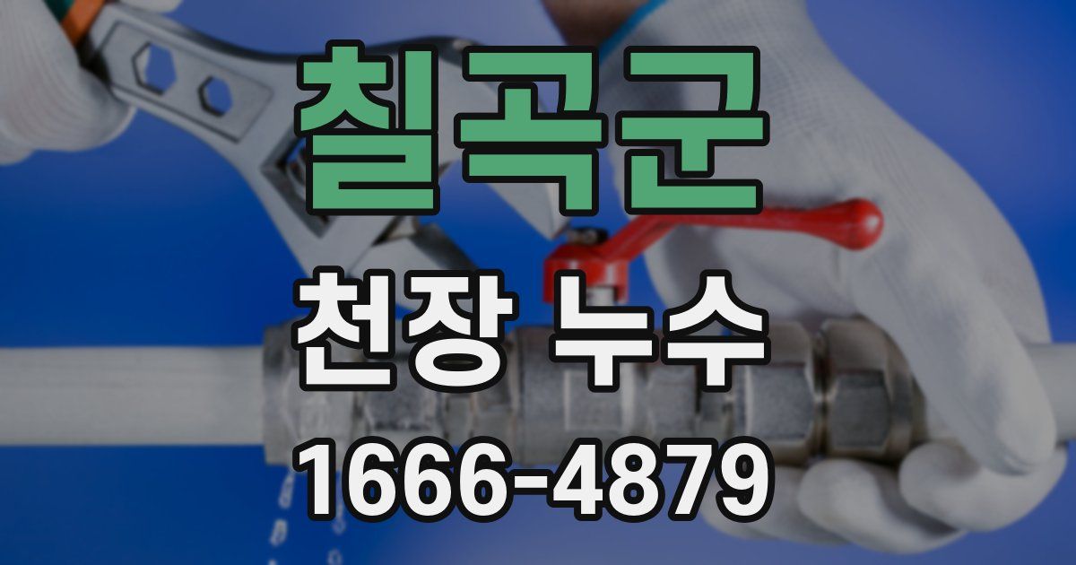 칠곡군 천장 누수