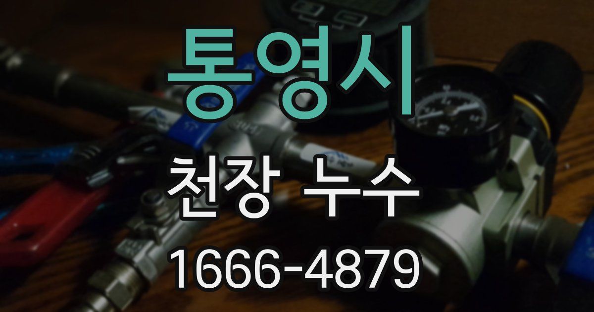 통영시 천장 누수