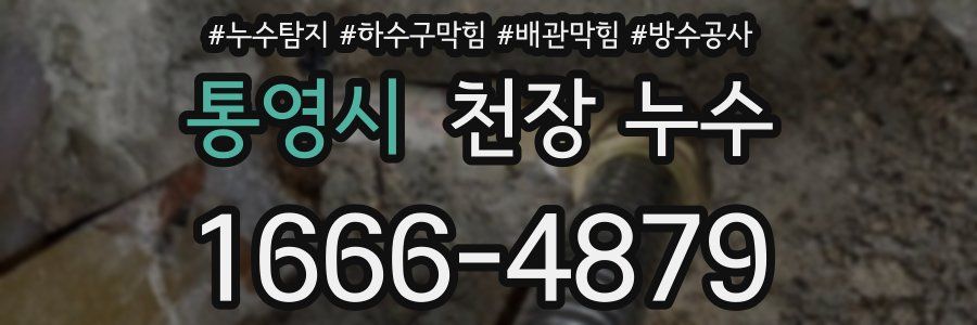 통영시 천장 누수