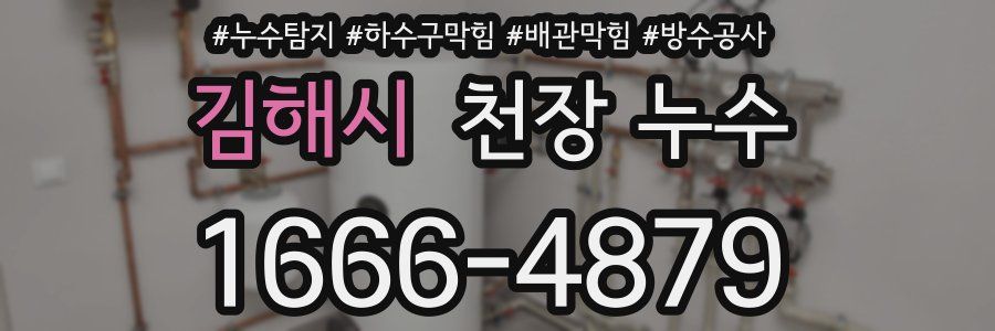 김해시 천장 누수