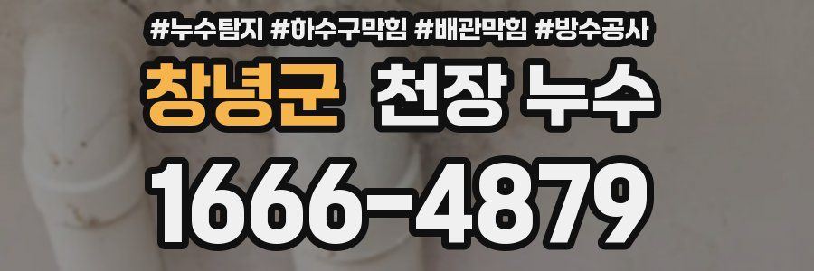 창녕군 천장 누수