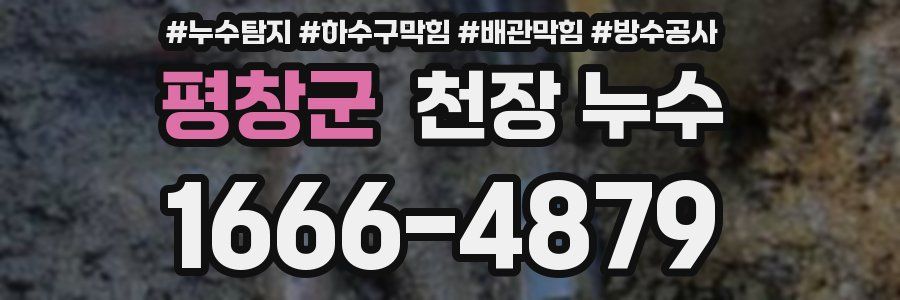 평창군 천장 누수