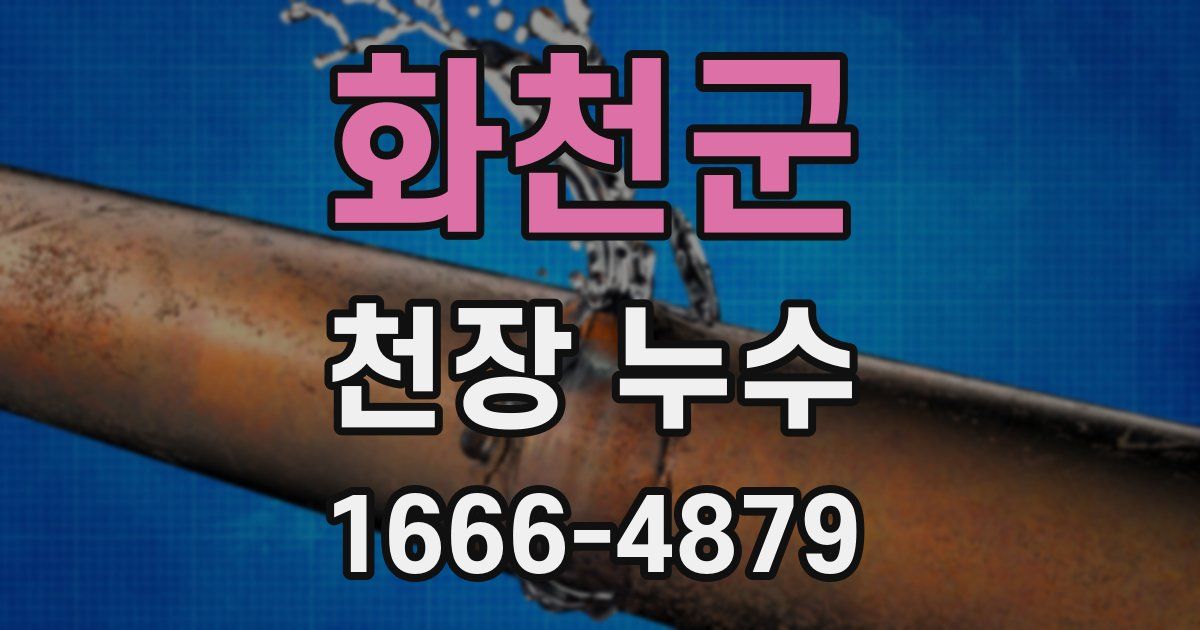 화천군 천장 누수