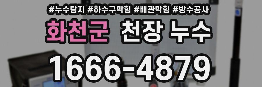 화천군 천장 누수