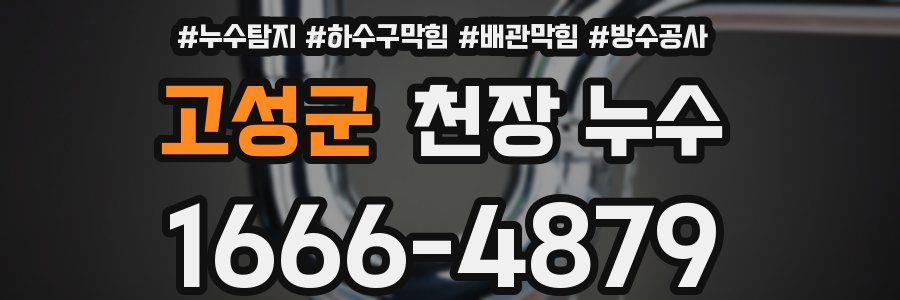 고성군 천장 누수