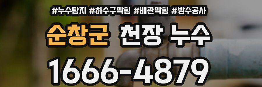 순창군 천장 누수