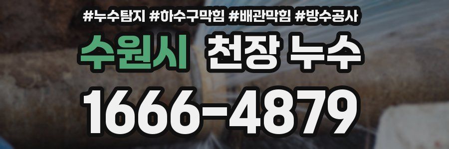 수원시 천장 누수