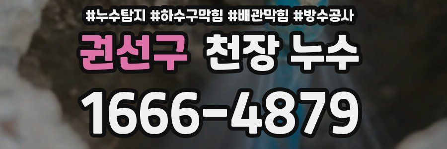 권선구 천장 누수