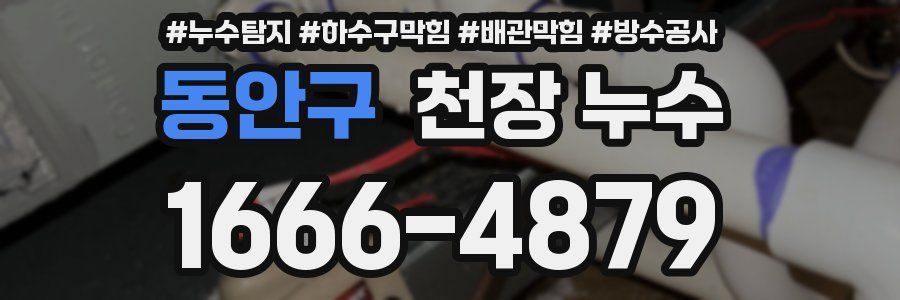 동안구 천장 누수