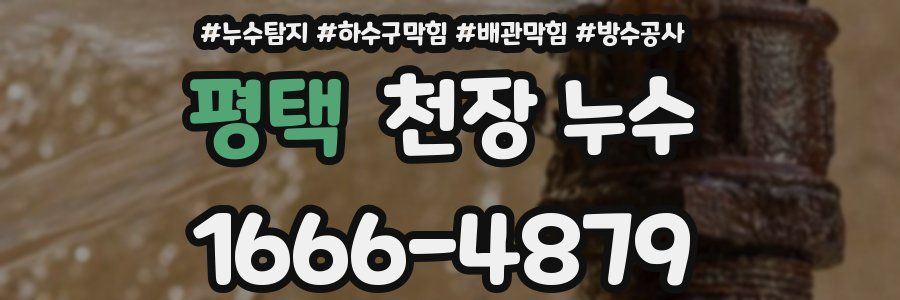 평택 천장 누수