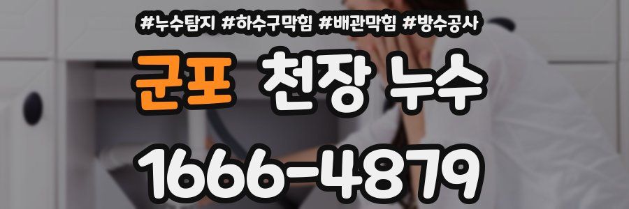 군포 천장 누수