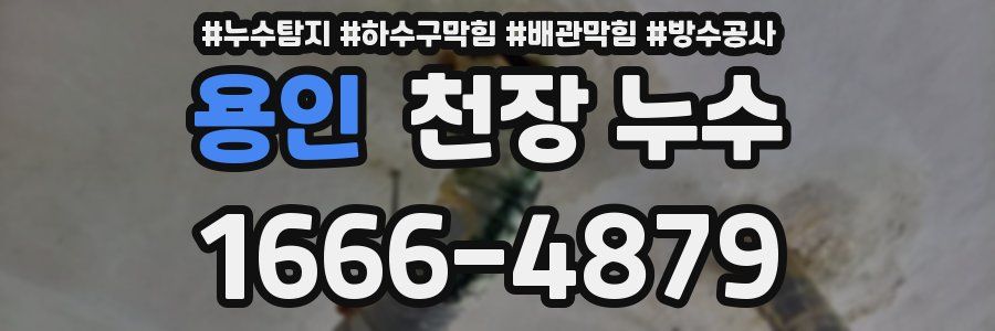 용인 천장 누수