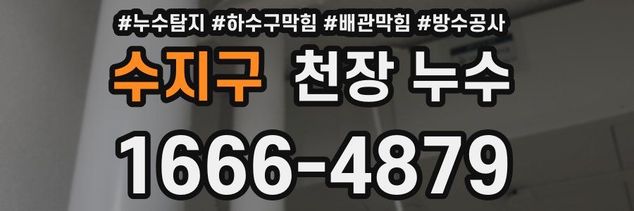 수지구 천장 누수