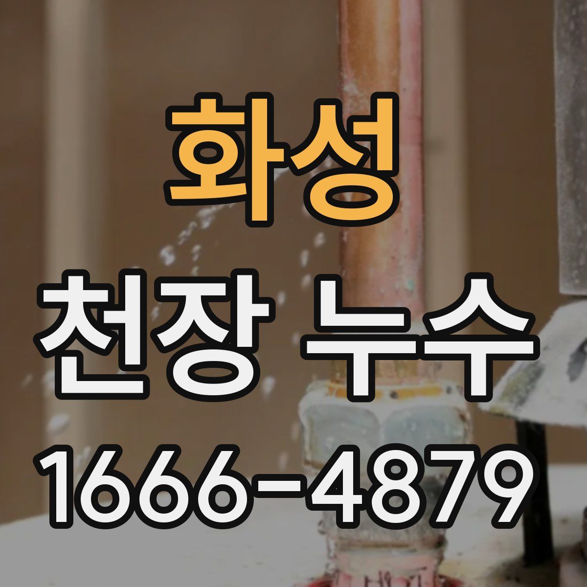 화성 천장 누수