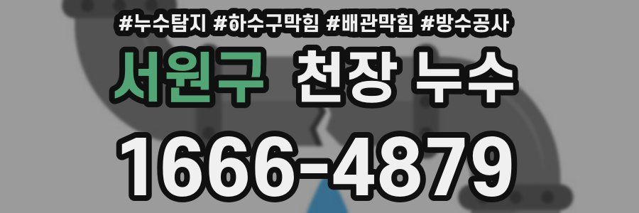 서원구 천장 누수